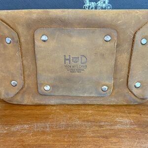 Brown Leather phone case